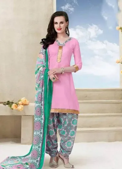 Picture of bollwood long wedding special anarkali salwar kameez in