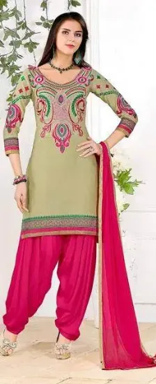 Picture of bollywood anarkali salwar kameez designer salwar kameez