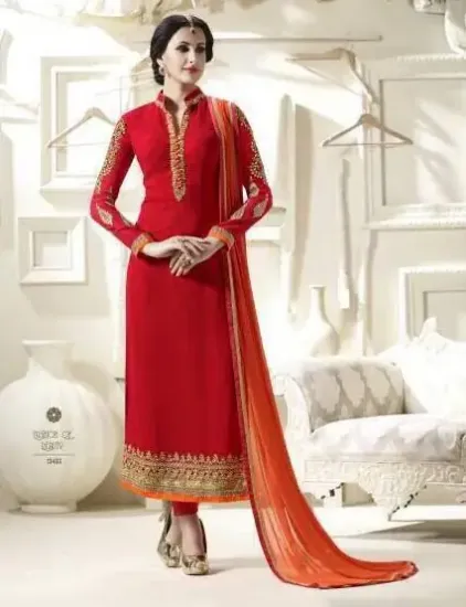 Picture of bollywood anarkali salwar kameez pakistani salwar kamee