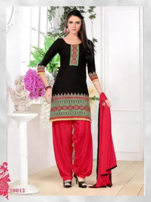 Picture of bollywood anarkali salwar kameez, straight salwar kamee