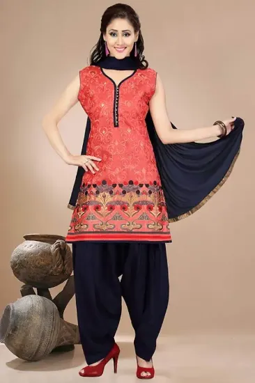 Picture of bollywood designer anarkali salwar kameez traditional w