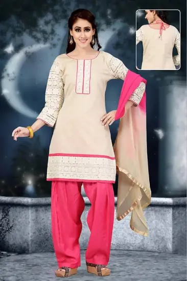 Picture of bollywood designer indian embroidered salwar kameez pak