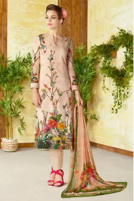 Picture of bollywood designer indian pakistani brocade long kameez