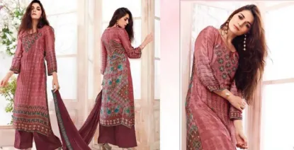 Picture of bollywood designer indian pakistani long velvet kameez 