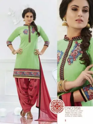 Picture of bollywood designer indian salwar suit kameez dress part