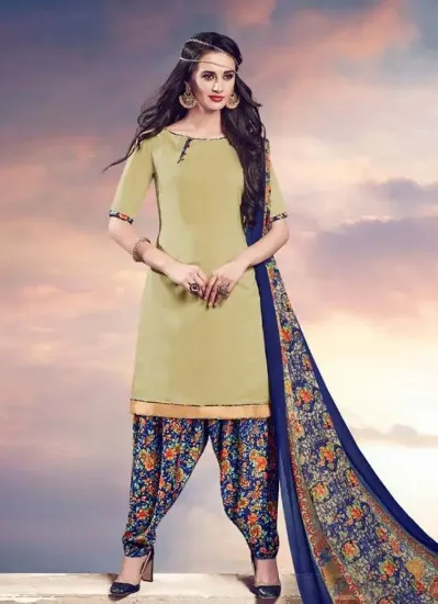 Picture of bollywood designer patiala punjabi indian work salwar k