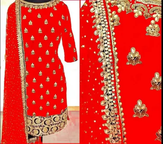 Picture of bollywood designer salwar suit indian ethnic pakistani 