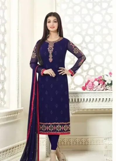 Picture of bollywood ethnic women pakistani anarkali salwar kameez