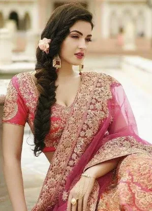 Picture of indian bollywood designer saree-pakistani wedding part,