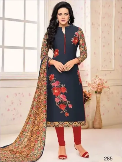 Picture of bollywood salwar kameez anarkali designer punjabi brida