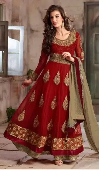 Picture of bollywood suit anarkali salwar kameez ethnic dress desi