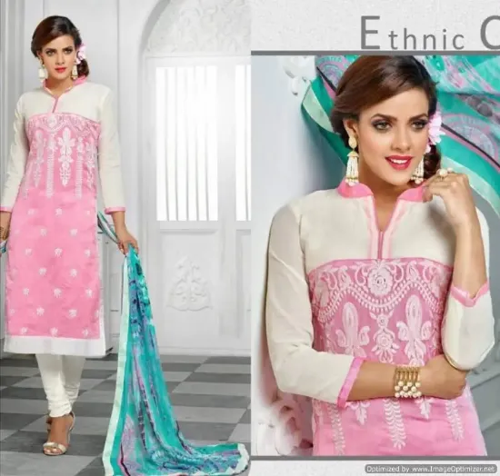 Picture of bonanza latest pakistani 3 pieces designer dress ,s193