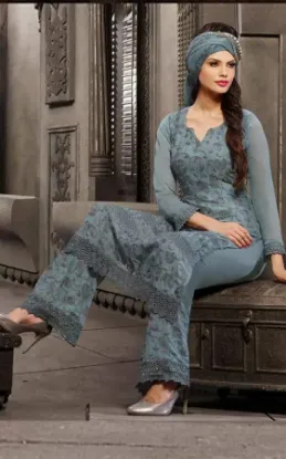 Picture of brand modest maxi gown gorgeous indian pakistani semi p