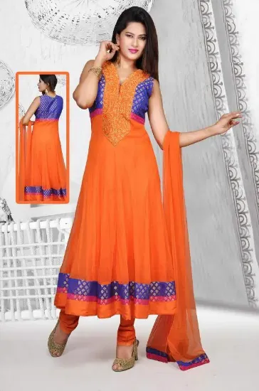 Picture of casual indian partydress suit anarkali salwar kameez ho