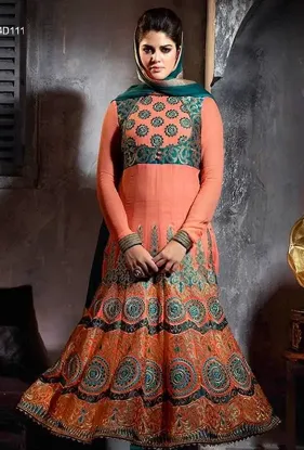 Picture of casual indian partydress suit anarkali salwar kameez ho