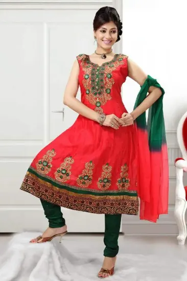 Picture of designer 9153 salwa kameez indian ethnic anarkali sawar