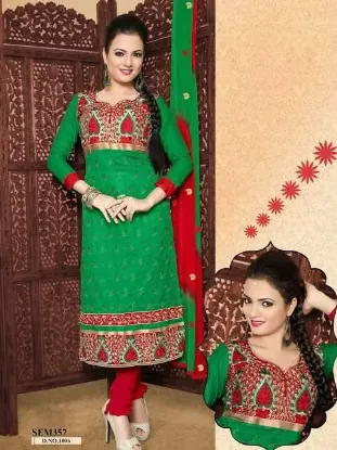 Picture of designer anarkali salwar kameez bollywood indian pakist