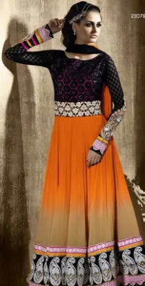 Picture of designer anarkali salwar kameez bollywood indian pakist