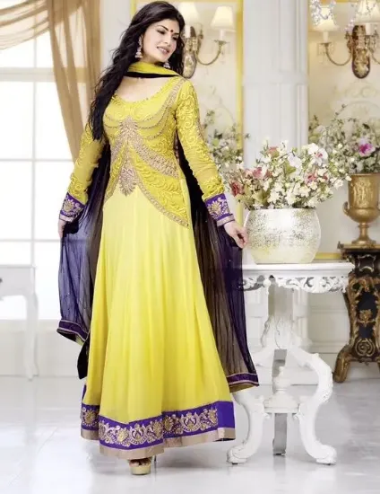 Picture of designer anarkali salwar kameez ethnic indian pakistani