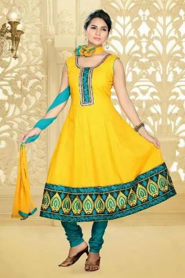 Picture of designer anarkali salwar kameez indian bollywood women 