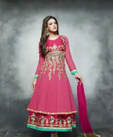 Picture of designer anarkali salwar kameez indian pakistani ethnic