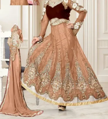 Picture of designer anarkali salwar kameez indian pakistani shalwa