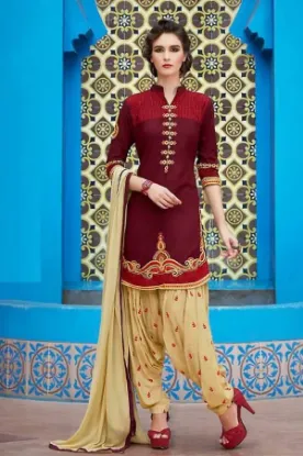 Picture of designer anarkali salwar kameez indian traditional paki