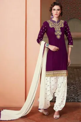 Picture of designer anarkali salwar kameez ladies wedding suit dre