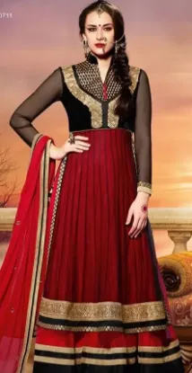 Picture of designer anarkali salwar kameez pakistani suit bollywoo