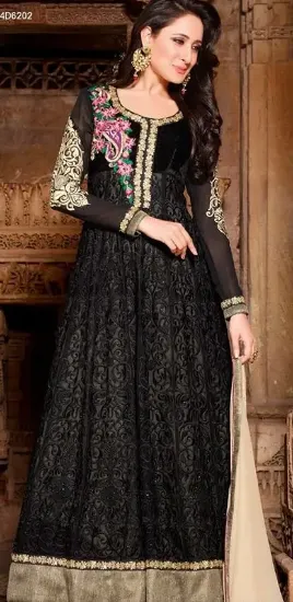 Picture of designer anarkali salwar kameez suit &traditional india