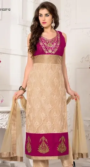 Picture of designer anarkali salwar kameez suit indian ethnic paki