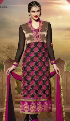 Picture of designer anarkali salwar kameez suit indian pakistani b