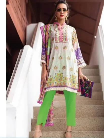 Picture of designer anarkali salwar kameez suit pakistani salwar b