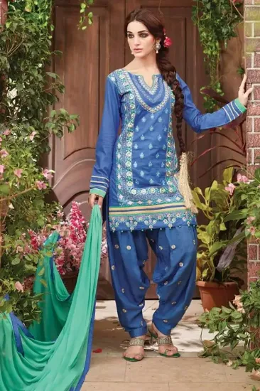 Picture of designer asian women latest collection combo pakistani 