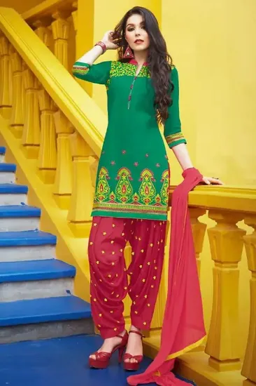 Picture of designer bollywood anarkali salwar kameez modest maxi g