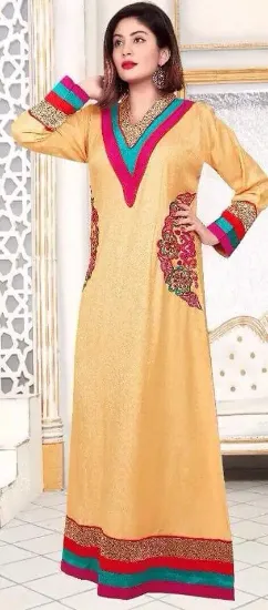 Picture of designer bollywood anarkali salwar kameez modest maxi g