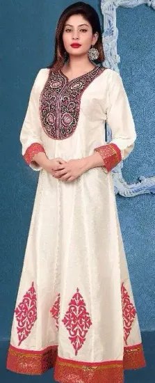 Picture of designer bollywood anarkali salwar suit indian pakistan