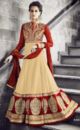 Picture of designer bollywood fashionable indian ethnic party wear