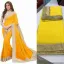 Picture of handmade saree pure cotton fabric mauve woven saree yd 
