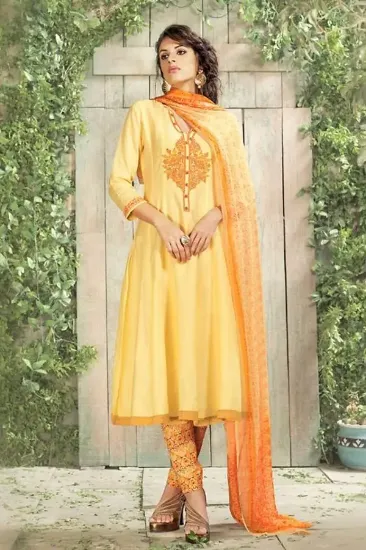 Picture of designer bollywood salwar kameez anarkali salwar kameez