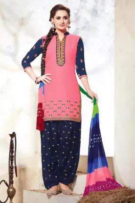 Picture of designer bollywood salwarkameez embroidery indian anark