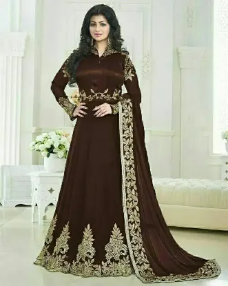 Picture of designer bollywood suit indian pakistani ethnic anarkal