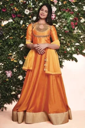 Picture of designer bridal green velvet anarkali latest wedding be