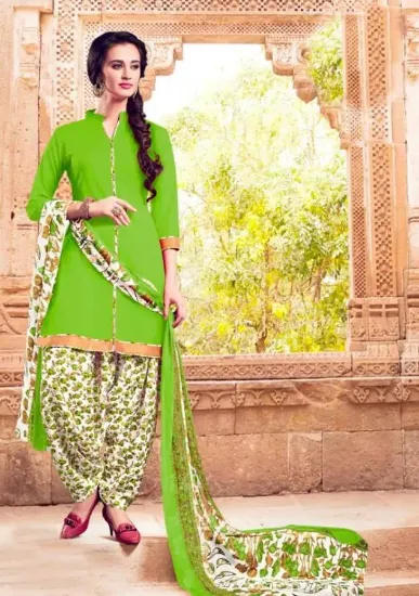 Picture of designer bridal salwar kameez- ethnic party wear salwar