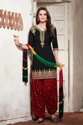 Picture of designer dress ethnic pakistani shalwar suit indian ana