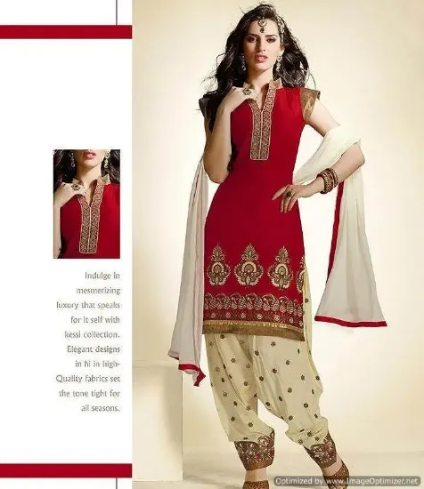 Picture of designer ethnic bollywood patiala punjabi party wear we