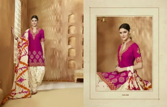 Picture of designer gown suit indian pakistani dress ethnic anarka