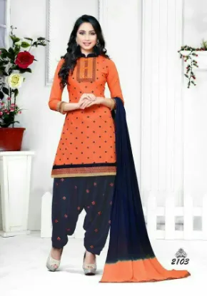 Picture of designer indian jacket churidar georgette suit pakistan