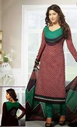 Picture of designer maria b embroided lawn collection chiffon dupa