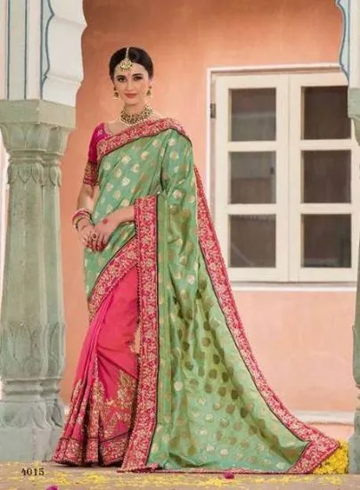 Picture of sari festive party wear saree exclusive nice wedding d,
